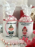 ELF Custom Mugs – personalized holiday gift idea!