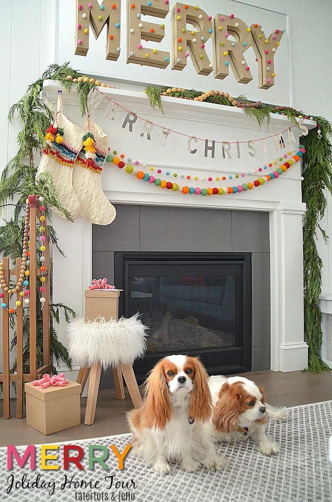 holiday home tour - beautiful holiday home decorating ideas!