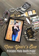 New Years Eve Photo Booth – free printables!