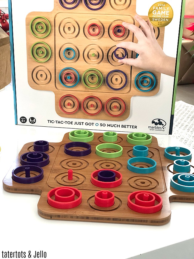 HeroNeo Board Games Tic Tac Toe Fun Family Games to Play in Box Strategy  Board Games for Families to Challenge Brain Games 