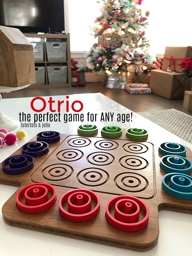 The Perfect Family Game - Otrio. Otrio combines critical -thinking, tactile play and strategy into a fast-paced exciting game for all!