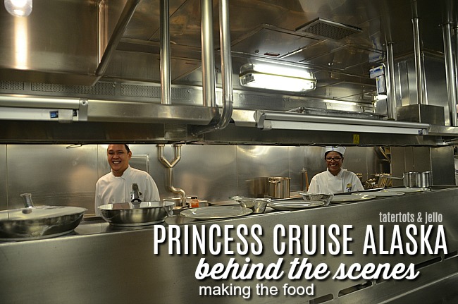 Princess Ruby Alaska Behind the Scenes in the Kitchens!