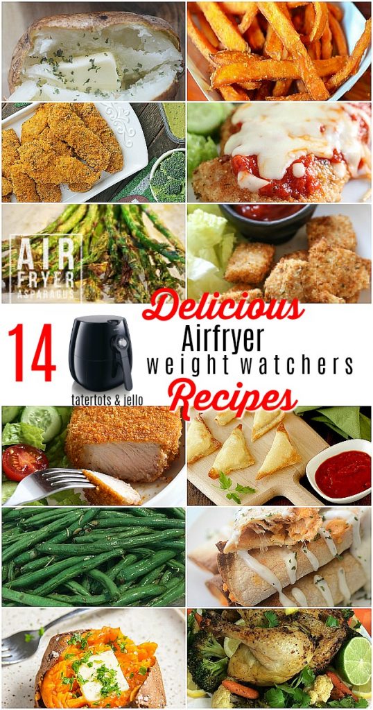14 DELICIOUS air fryer recipes with weight watchers points