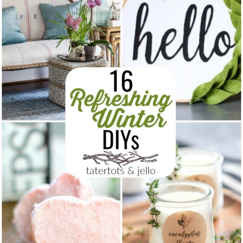 16 refreshing winter DIYS
