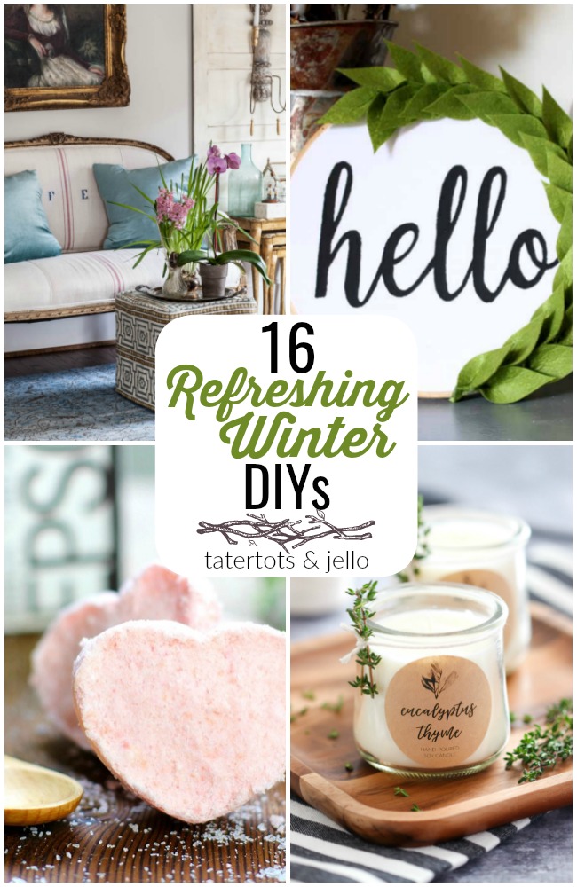 16 refreshing winter DIYS