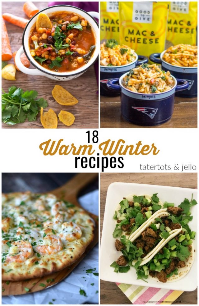 Great Ideas 18 Warm Winter Recipes!