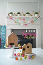 5-Minute Spring Doily Garland – brighten up YOUR home!