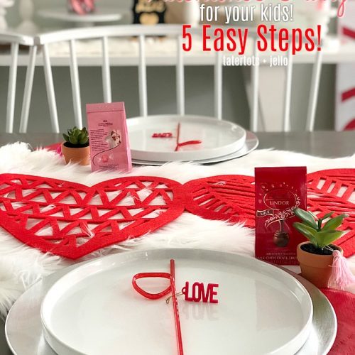 Throw a Valentine's Party for your kids - 5 easy, no-stress ways to throw a fun celebration and make memories!