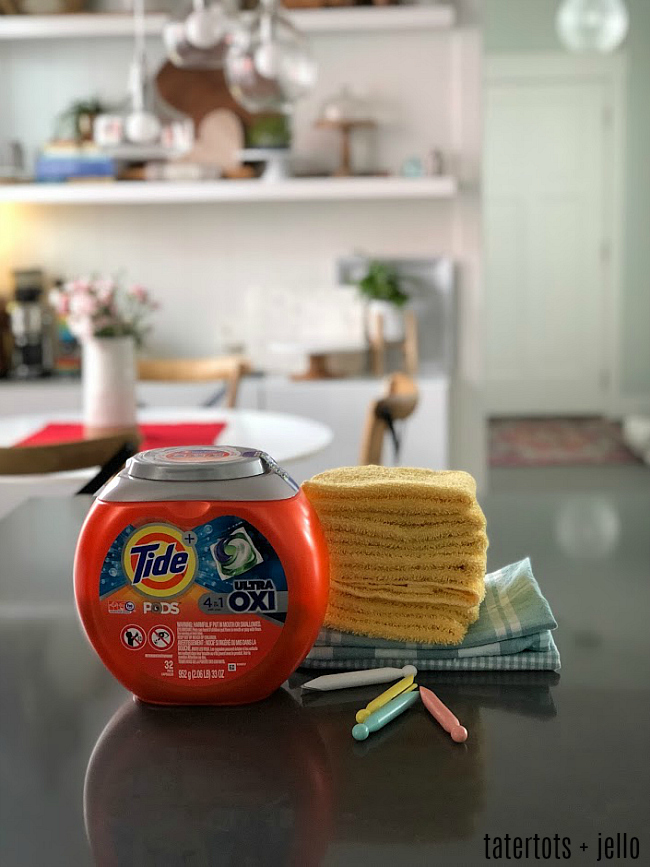 Tide versus cleaning hacks - I tried them both and this is what happened