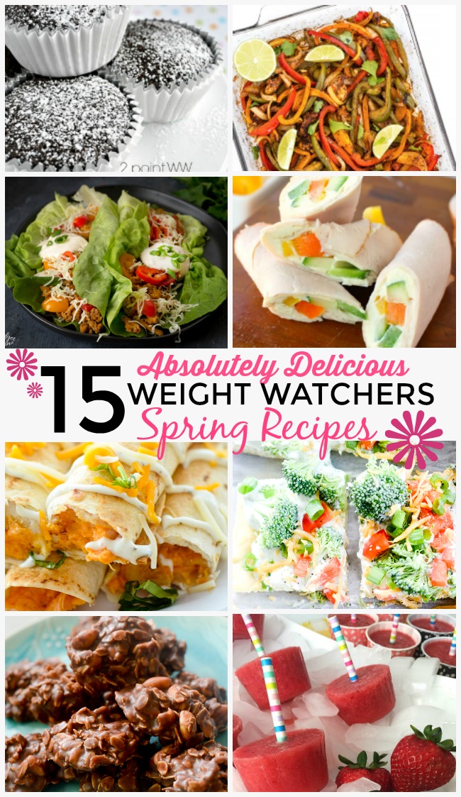 Get swimsuit ready easily by whipping up these healthy low point weight watchers recipes! 