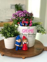 Kids Craft – Make a DIY Gnome Fairy Garden!