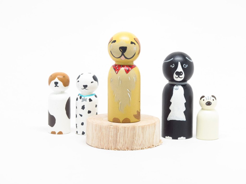 Giveaway - Win Your Own CUSTOM Peg Family from Goose Grease