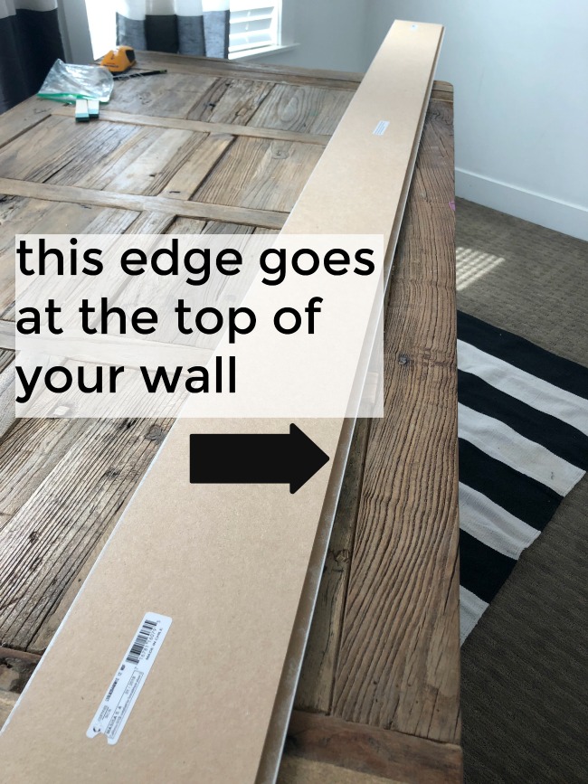 Create a focal Shiplap wall in your home from start to finish in less than 2 hours. This is an inexpensive project you can finish in FOUR easy steps. 
