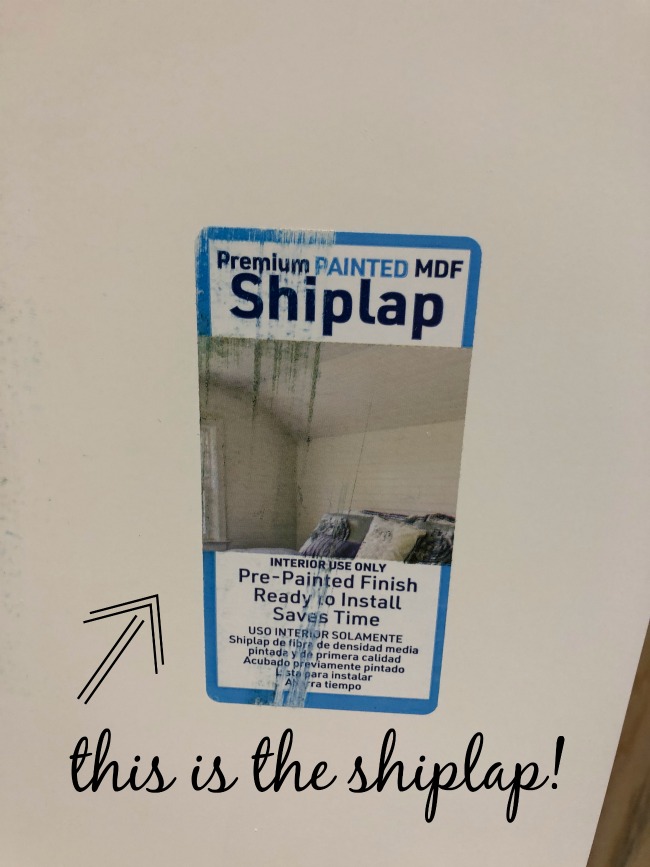 Create a focal Shiplap wall in your home from start to finish in less than 2 hours. This is an inexpensive project you can finish in FOUR easy steps. 