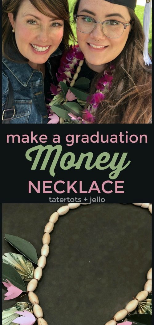 Make a Graduation Money Lei Necklace