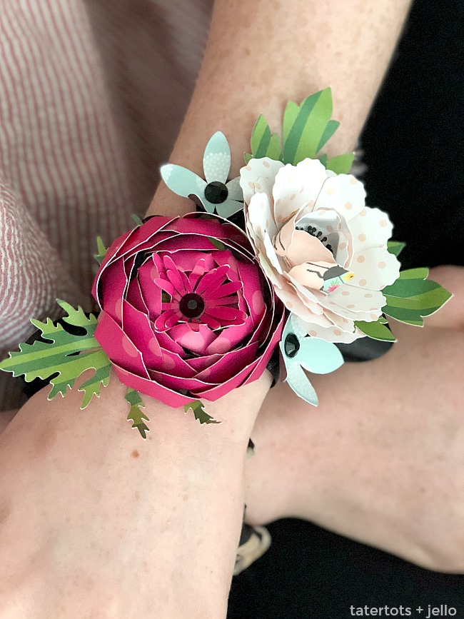 Make a Paper Flower Corsage - for Graduation, Mother's Day or Birthdays!