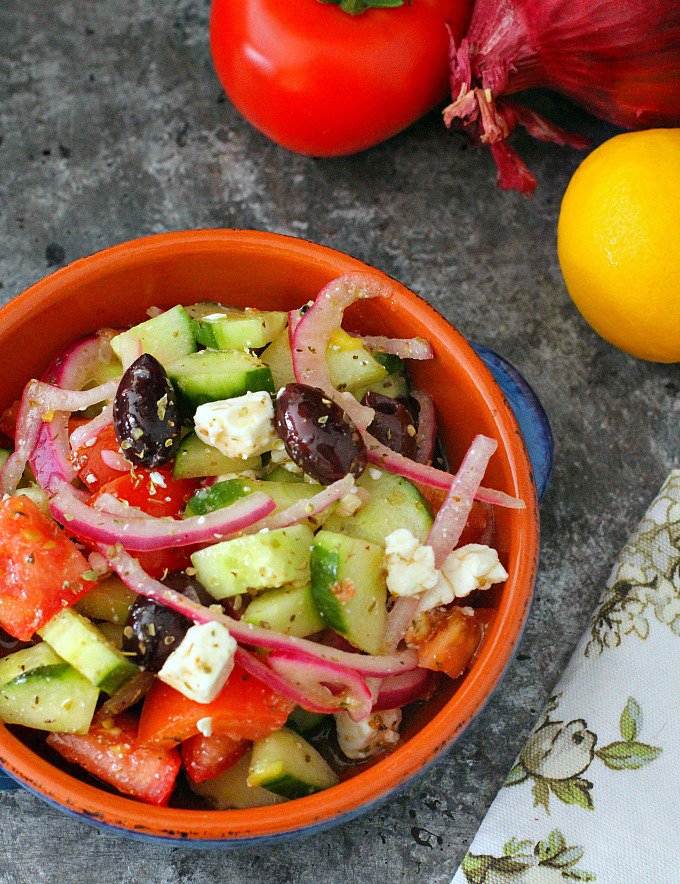 Greek Salad Recipe 