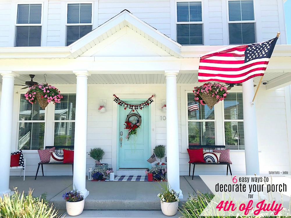 6 ways to decorate your front door for the fourth of july 