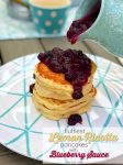 Throw a Kids' Pancake Party + the FLUFFIEST Lemon Ricotta Pancakes with Homemade Blueberry Sauce! Celebrate summer by cooking up these delicious Lemon Ricotta Pancakes with Homemade Blueberry Sauce. Grab the recipe and printable party invitations, posters and banner. It's the perfect kids' birthday or Summer party idea! 