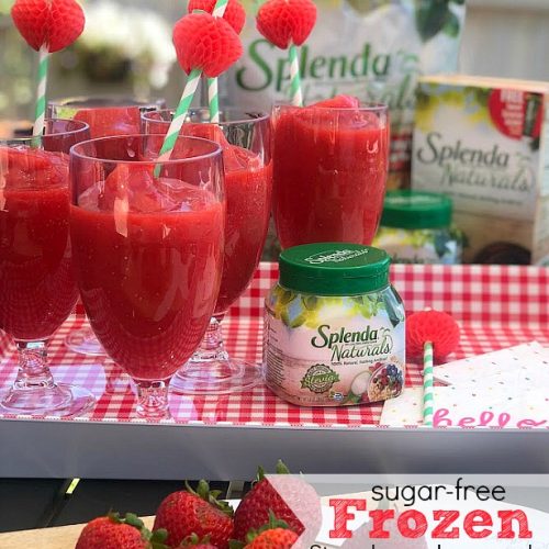 Sugar Free Frozen Strawberry Lemonade Recipe