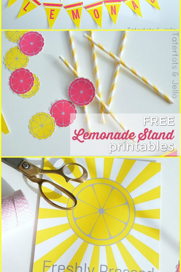 Summer Lemonade Stand Free Printables!!