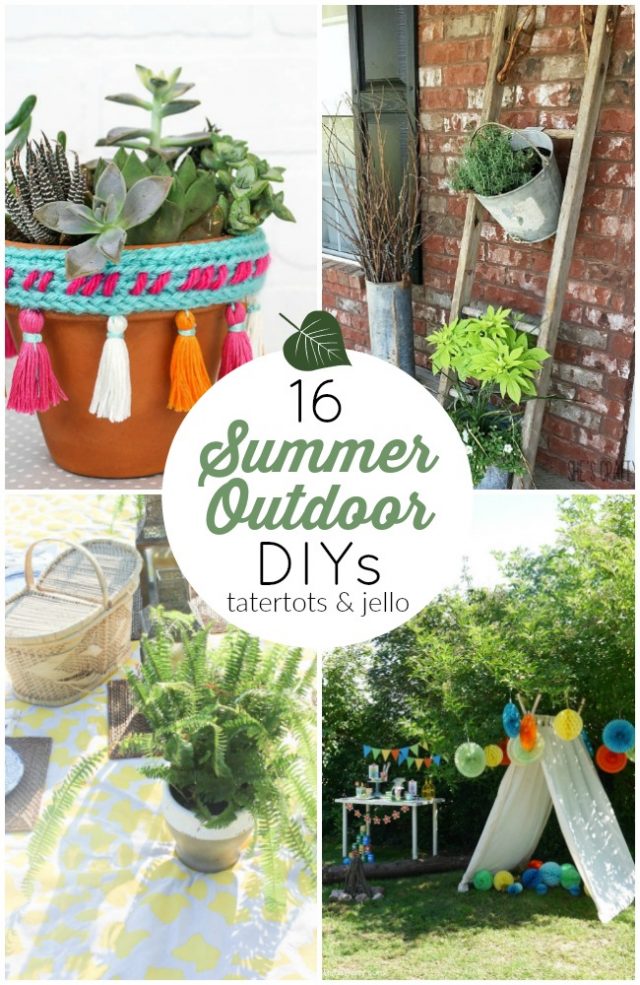 16 Outdoor Summer Diys!