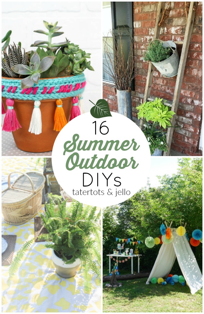 16 Outdoor Summer DIYs