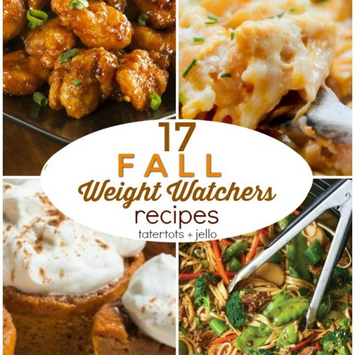 17 Fall Weight Watchers Recipes! You can eat all of your favorite foods and still stay on Weight Watchers. Stay on track and still enjoy delicious food.
