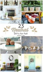 23 Neutral Fall DIY Ideas!