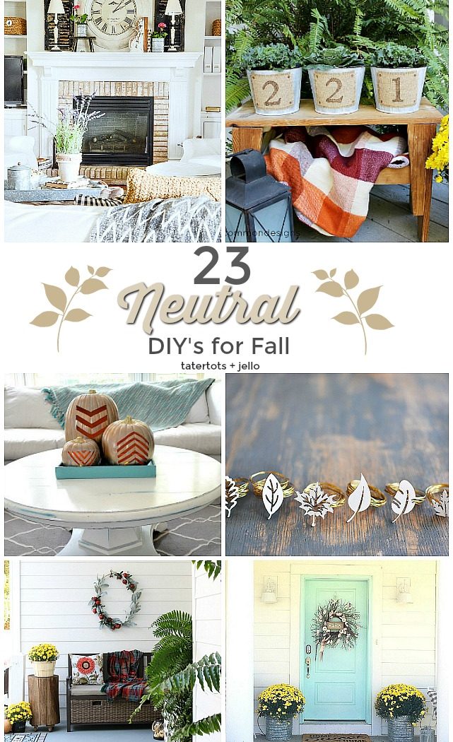 23 Neutral Fall DIY Ideas!