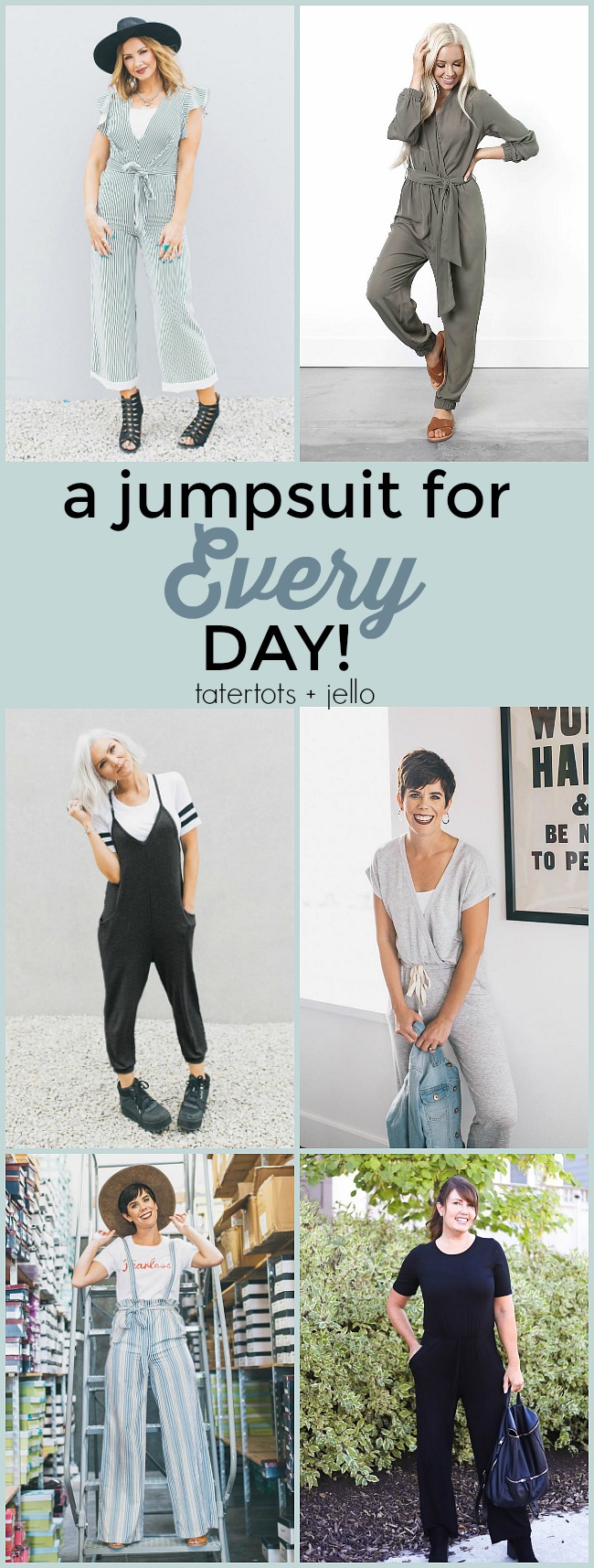 Jumpsuits for Every Day! - Tatertots and Jello