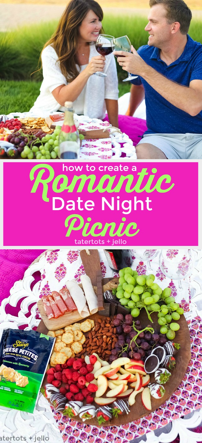How to create the perfect date night picnic! A date night picnic is fun to plan and enjoy. Create the perfect picnic with these tips and surprise your date with a sweet printable note invitation. 