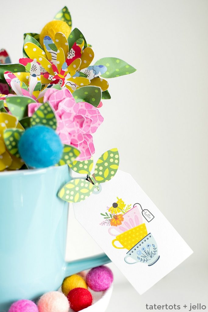 Easy Gift Ideas with Paper Gift Tags! Three simple gift ideas with paper tags. SO easy to make. Brighten up someone's day with a simple gift!! 