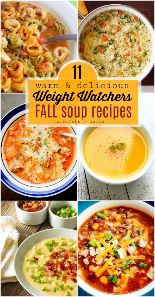 11 Warm and Delicious Fall Weight Watchers Soup Recipes