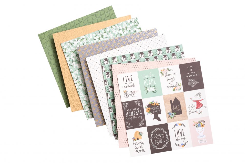 Along The Way is a happy line full of adorable icons, paper, tags and images that are perfect for scrapbooking, card-making, paper crafts and more! Come see the creative ideas! 