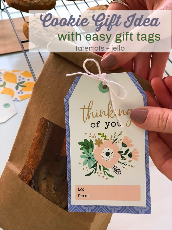 Simple gift bag tags, Simple bag tags