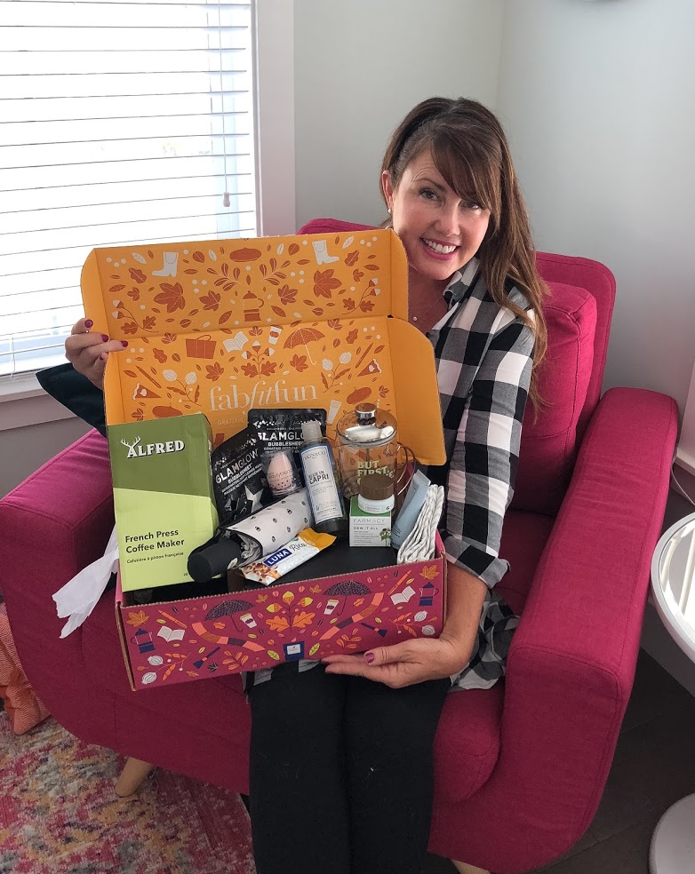Have you heard of FabFitFun? It's a subscription box service that comes four times a year. It's basically like Christmas FOUR times a year!! I shared what was in our Fall Box and it's awesome! You get over $200+ of full-size products for $39.00 with my code TATER. And it also makes a wonderful gift idea!!! 
