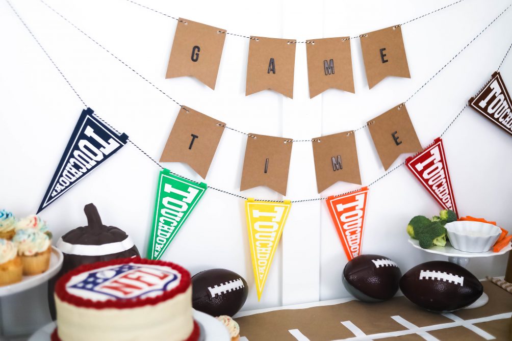 FIVE Ways to Throw an EPIC Football Party! Kick off the NFL season by throwing an EPIC football party. From the seating, to decorations and food, here are FIVE easy ways to throw an EPIC football party! 