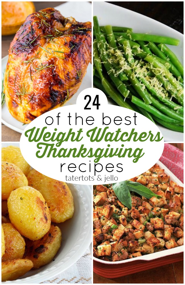 24 of The Best Weight Watchers Thanksgiving Recipes!