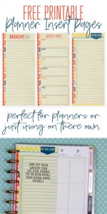 Get Organized with Free FALL Printable Planner Insert Pages!