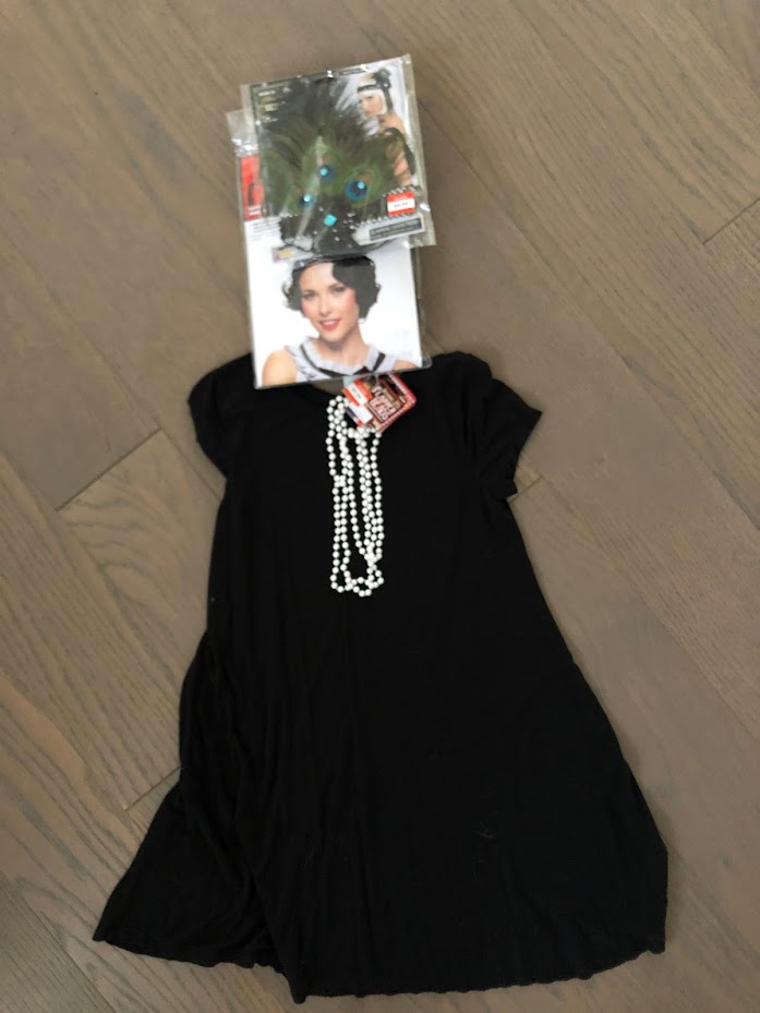 FIVE 5-Minute Simple Halloween Costumes with 1 Little Black Dress! Take a thrifted dress and add simple accessories from Savers Thrift to create easy Halloween costumes this year! 