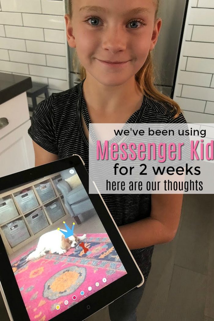 We’ve been using Messenger Kids for two weeks – update