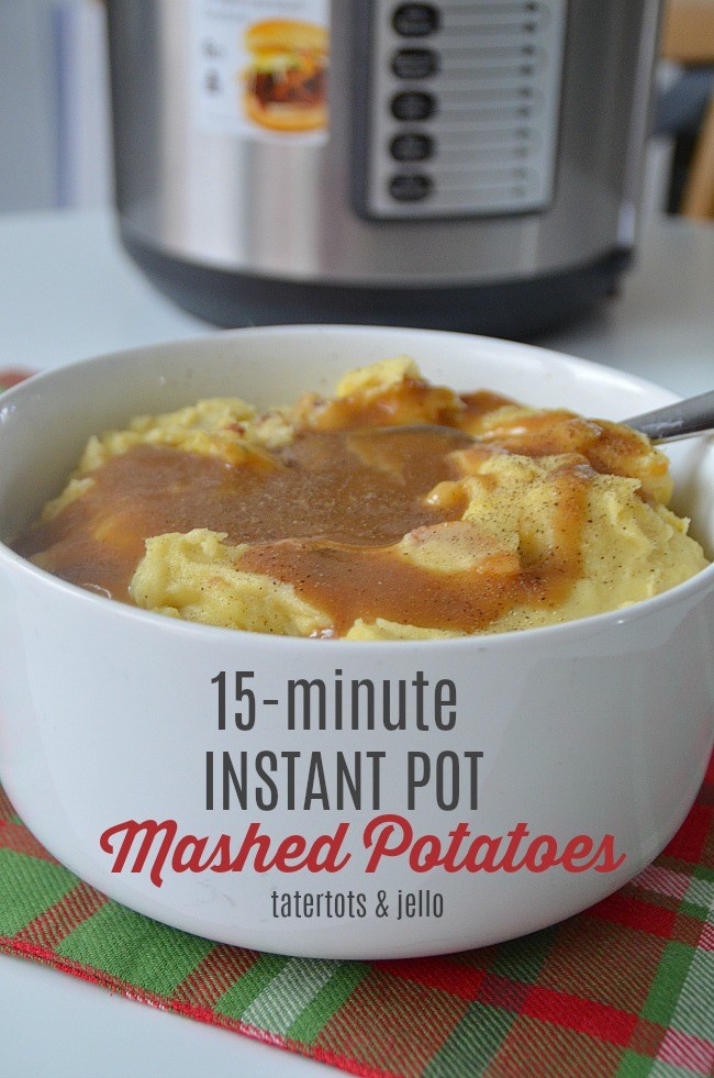 15 minute instant pot mashed potatoes 