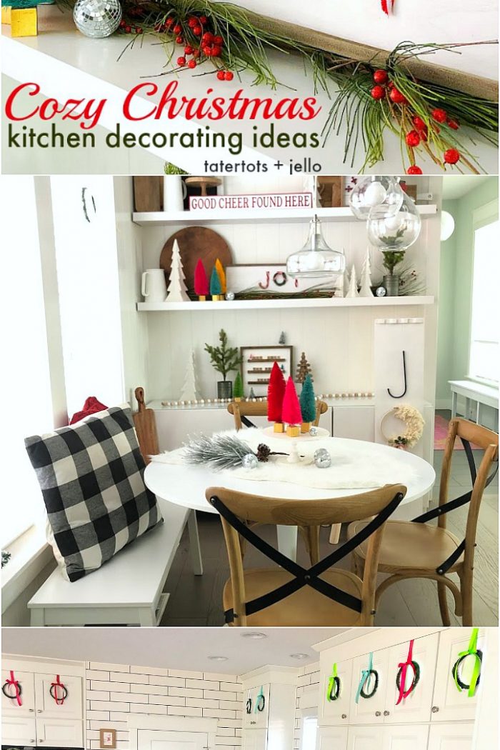 Cozy Christmas Kitchen Nook Decorating Ideas!