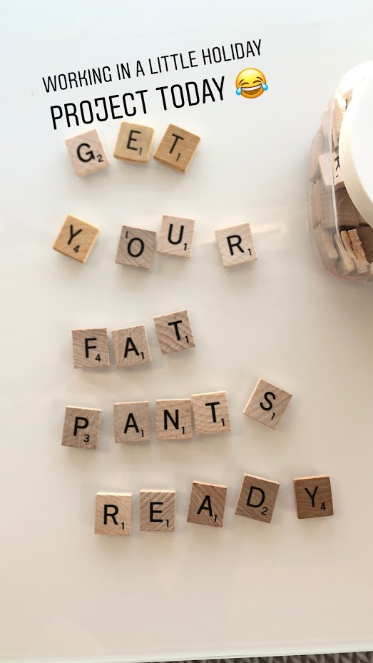 How to Make a DIY Holiday Scrabble Tile Letter Board. Take an old frame, add paint, wood molding and scrabble letters for a DIY letter board you can use all year! 