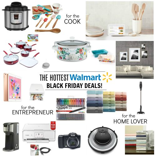The Best Walmart Black Friday Deals for HER. Gifts for the entrepreneur, the cook and the home lover. Plus some ways to save you time and money on Black Friday!  