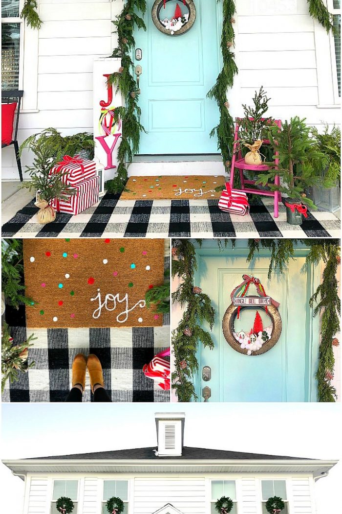 Joy to the World 2018 Holiday Porch