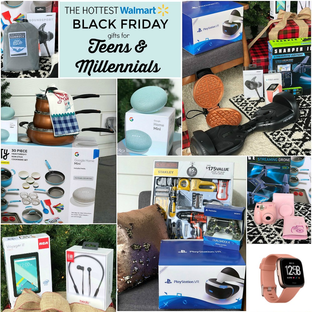The HOTTEST Walmart Black Friday Deals - Gift Guide for Teens and Millennials! This gift guide is full of fun games, helpful electronics, and cookware teens and millennials can use as they move away to college or get their first apartment, plus equipment that will help them explore the world.
