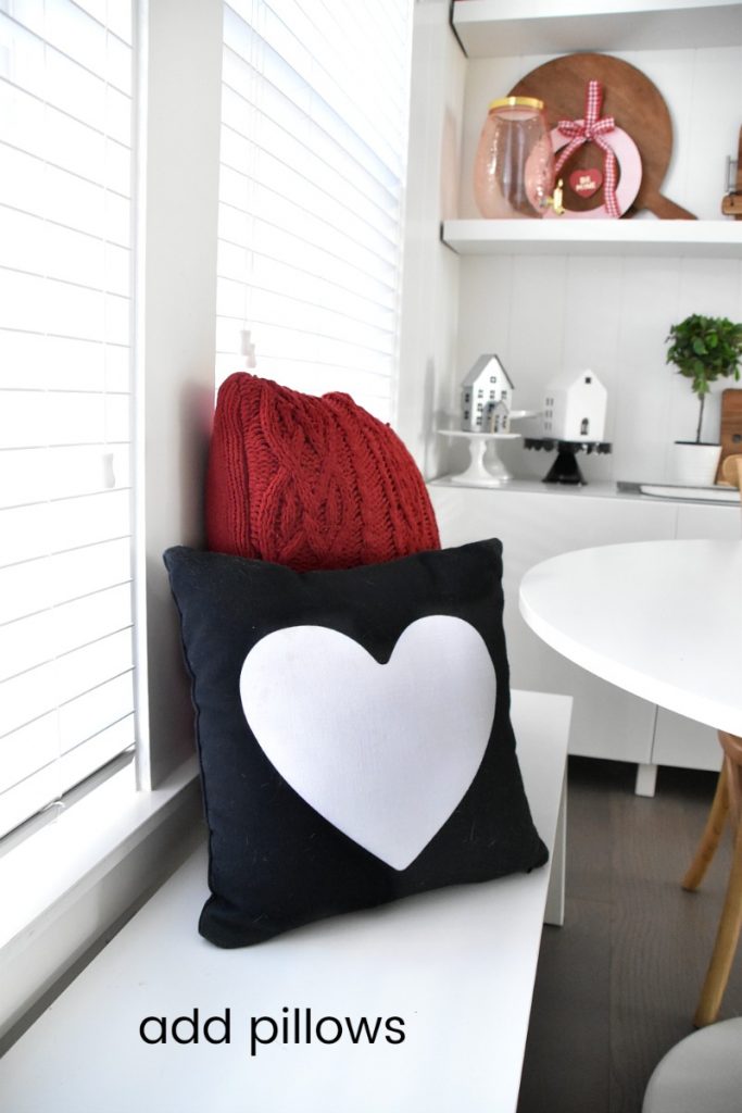 Modern Farmhouse Valentines Kitchen Nook. Four Ways to Create a Modern Farmhouse Eating Nook. Turn a corner of your kitchen into a cozy nook and add some simple touches to celebrate Valentine's Day! 