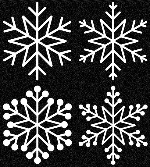snowflake patterns